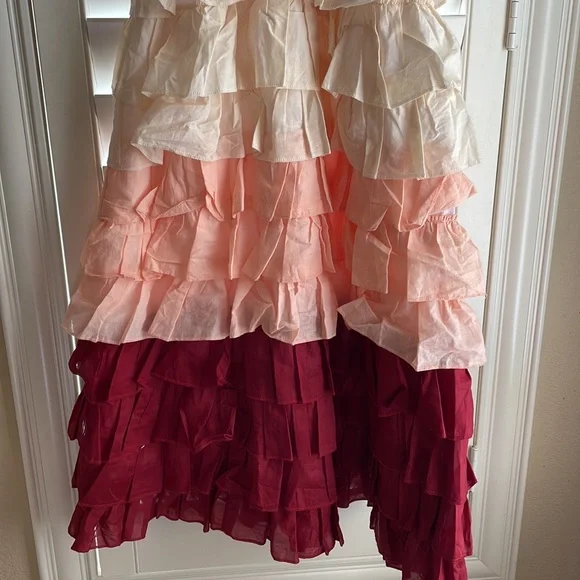 BRAND NEW Pitusa Ruffle Smocking Cotton Dress - Picture 4 of 10